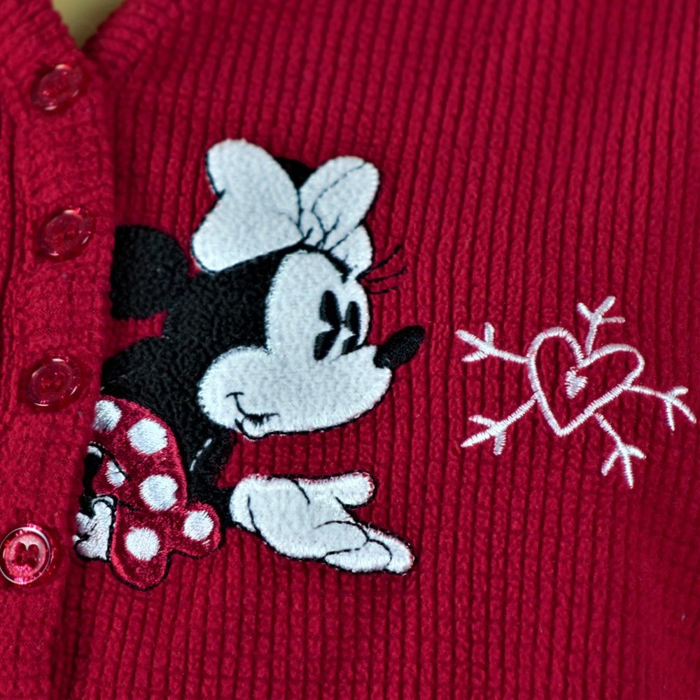 Holiday Time Pajama Pants Disney Minnie Mouse Top